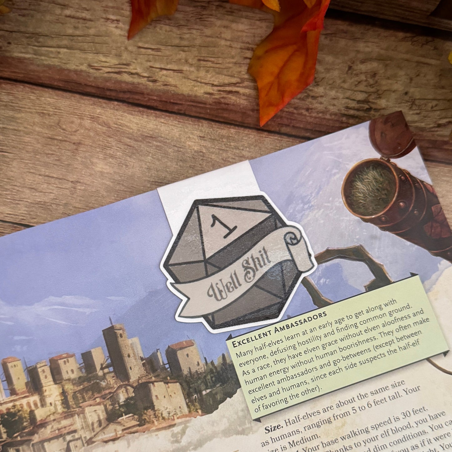 Well Shit Magnetic Bookmark