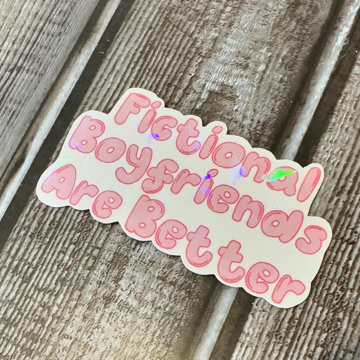 Fictional Boyfriend Sticker