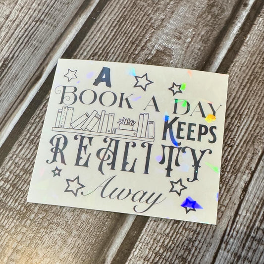 A Book a Day Sticker