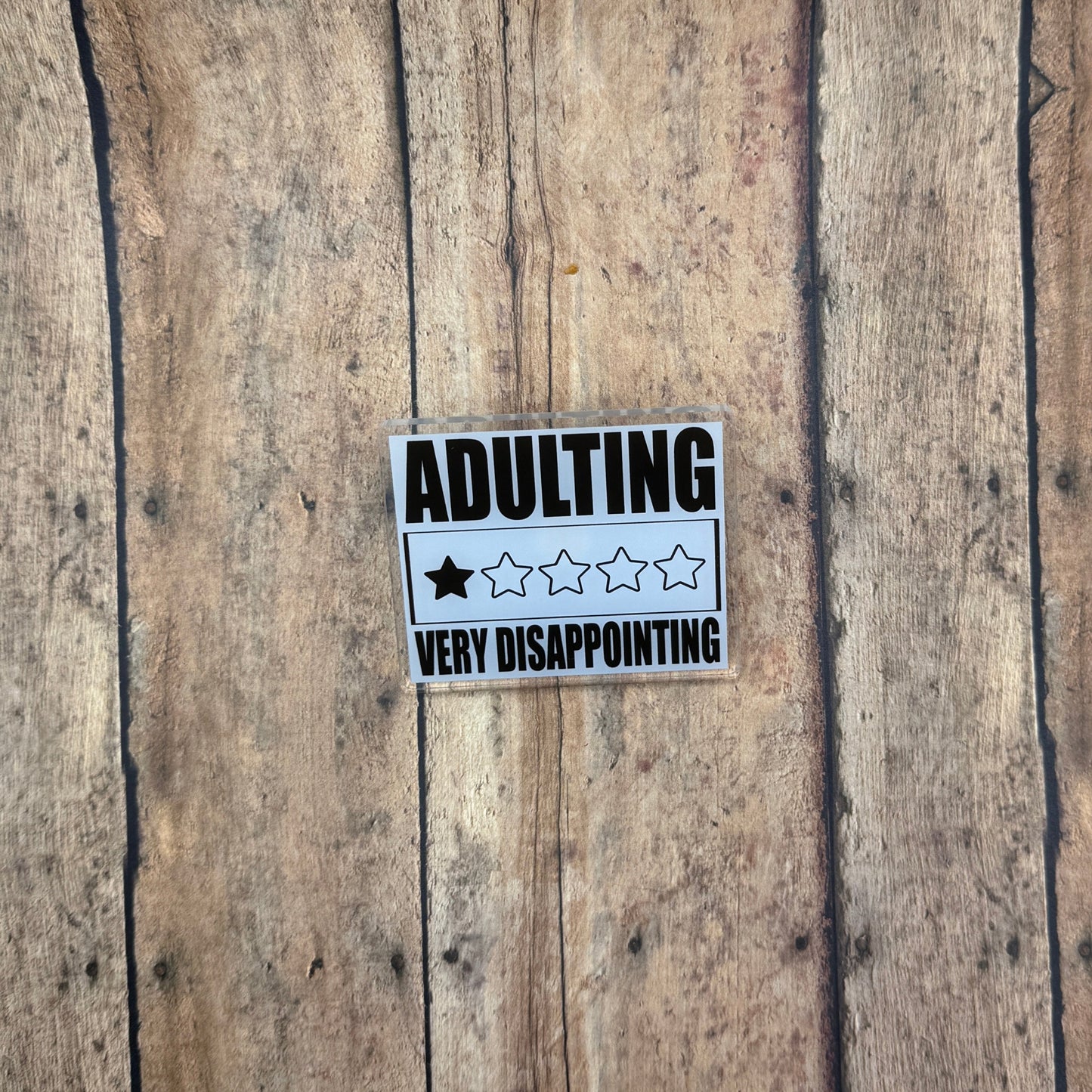 Adulting Pin