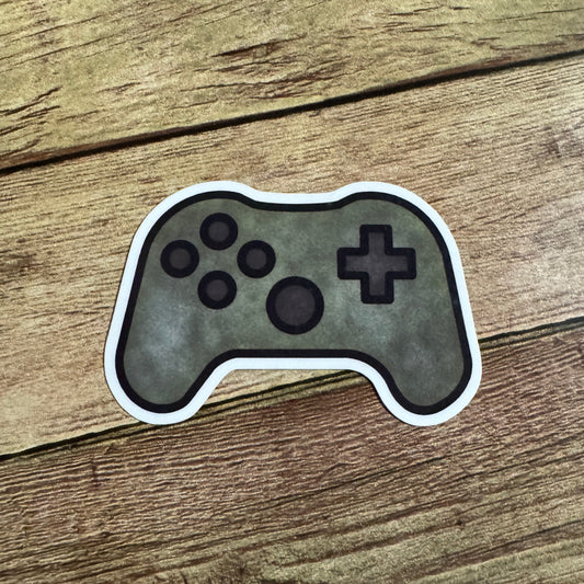 Green Gamer Sticker