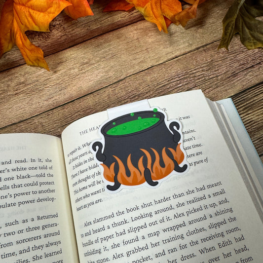 Cauldron Magnetic Bookmark