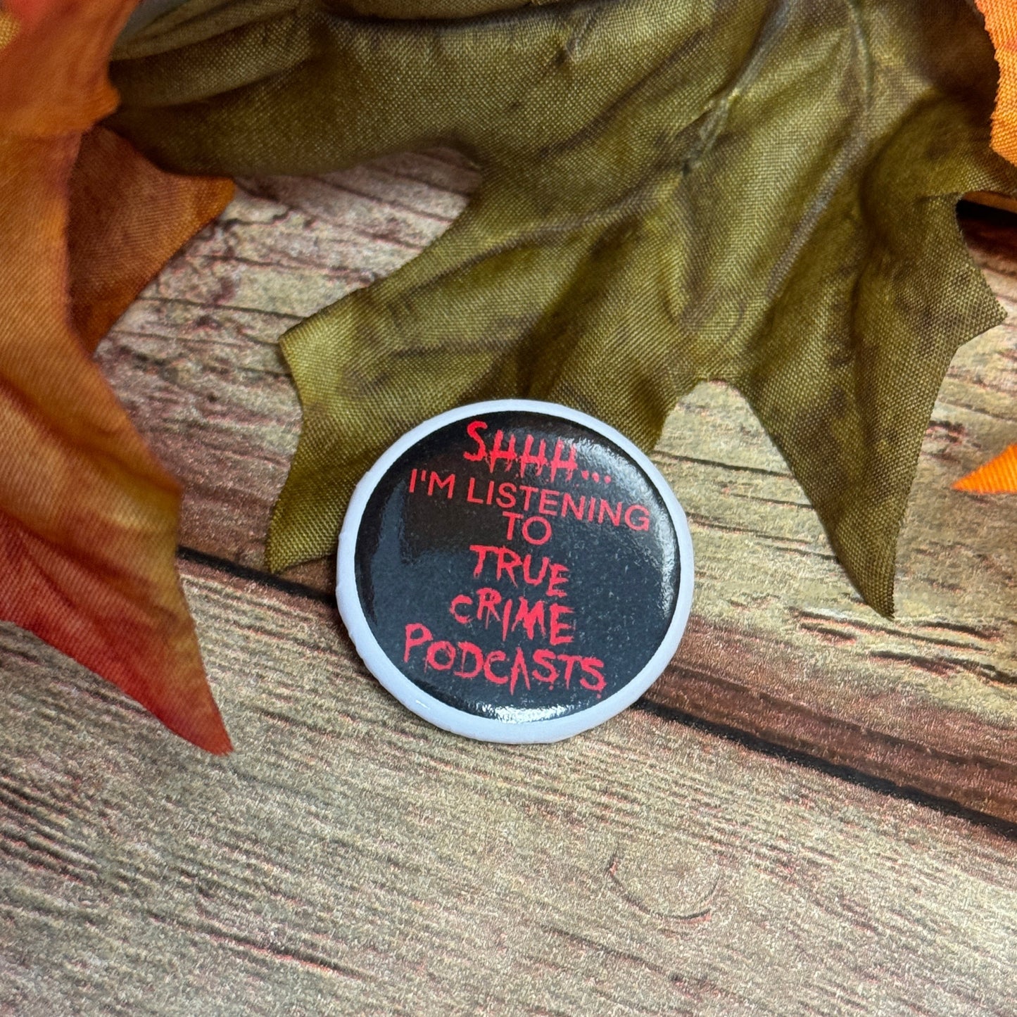 True Crime Button