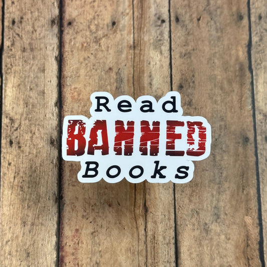 Read Banned Books Sticker