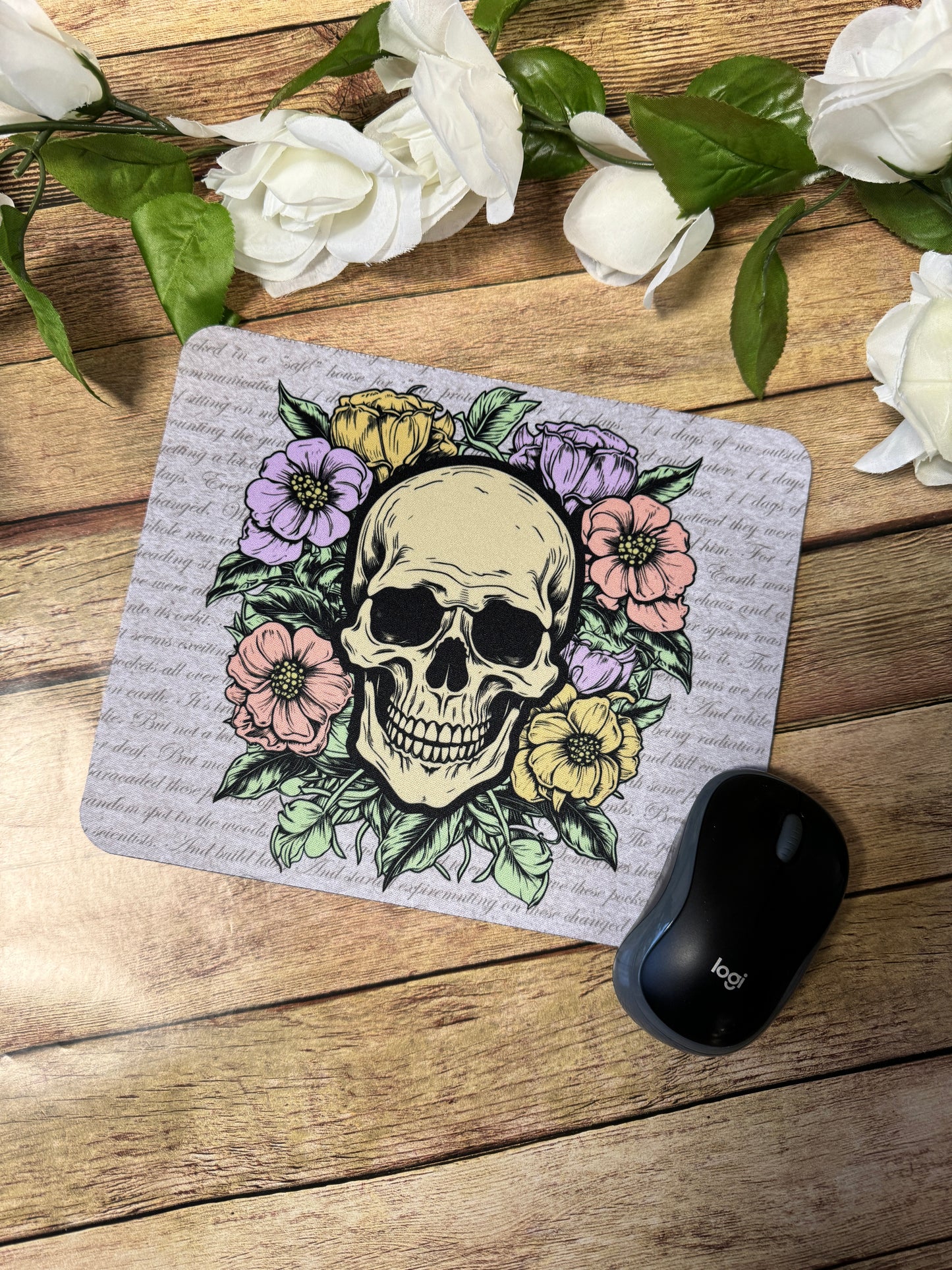 Skull Mouse Pad